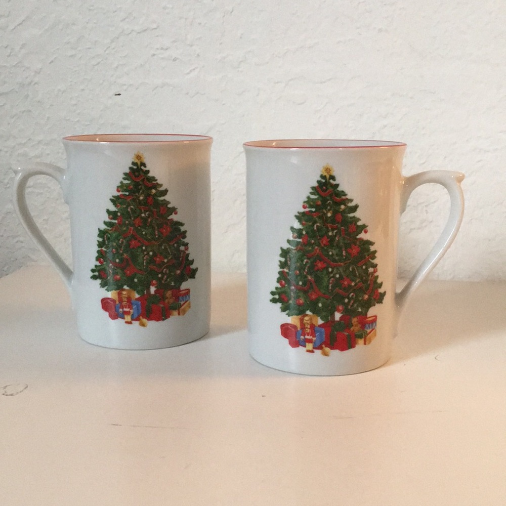 Christmas Tree Mugs Set -2 - New Christmas Mug